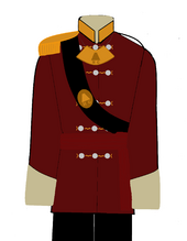 Long Patrol Mountain Home Guard Adjutant Major field uniform.